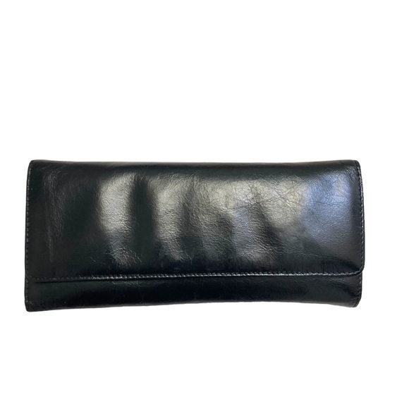 Hobo black leather Wallet